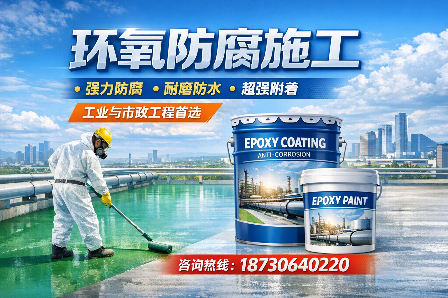 在 宜春 进行环氧防腐施工的注意事项